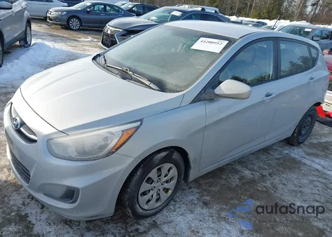 2015 Hyundai Accent Gs из США, поврежденный, VIN KMHCT5AEXFU215653